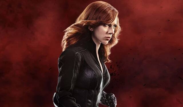 The Black Widow ready for battle