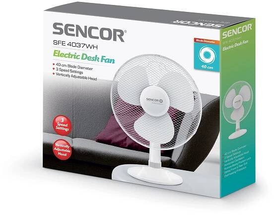 Stolní ventilátor | SFE 4037WH EUE3 | Sencor.cz