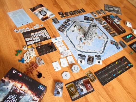 Frostpunk: Desková hra; foto: partie