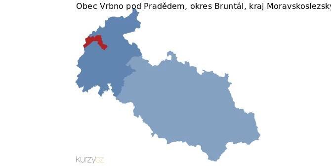 Vrbno pod Pradědem v kraji Moravskoslezský