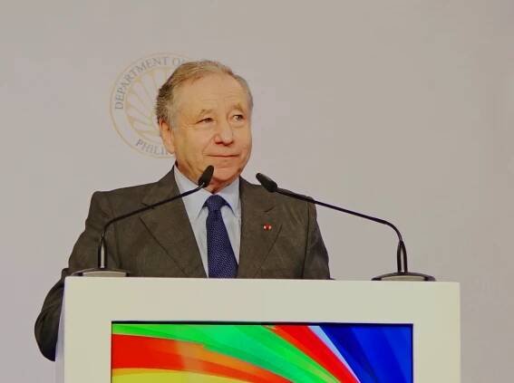 Jean Todt opens the 2018 FIA Sport Conference in Manila
