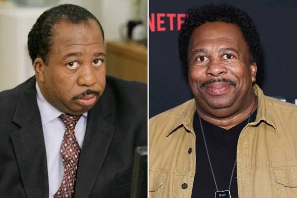 Leslie David Baker as Stanley Hudson on 'The Office'; Leslie David Baker attends the L.A. premiere of 'The OA: Part II' on March 19, 2019