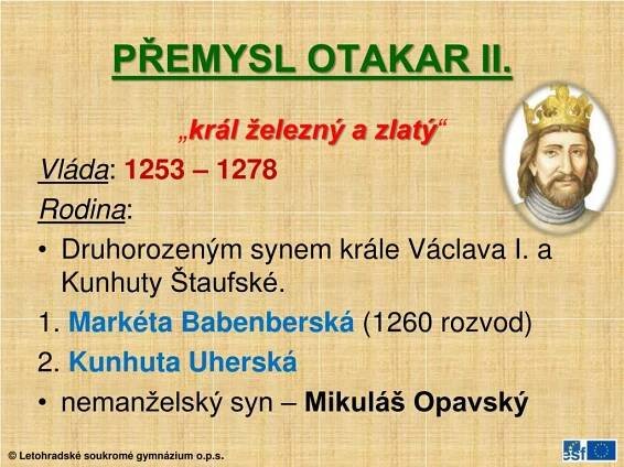 PPT - Přemyslovci PowerPoint Presentation, free download - ID:1881679