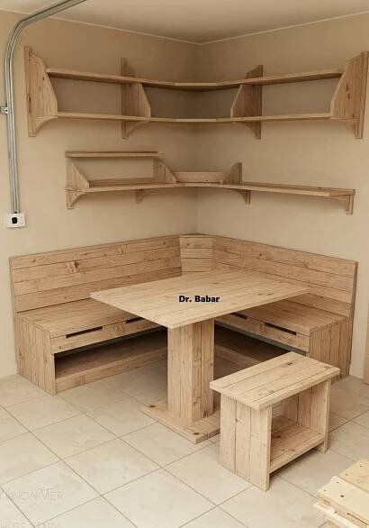 Pin by 수작부리는공방 yunhs on 가구만들기 자료 in 2025 | Diy wood projects furniture, Wooden pallet crafts, Diy wood plans