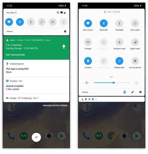 Pictures of Oxygen OS.