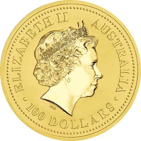2004 1oz Australian Perth Mint Gold Lunar: Year of the Monkey (3)
