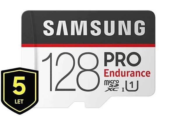 Samsung Micro SDXC karta 128GB PRO Plus + SD adaptér
