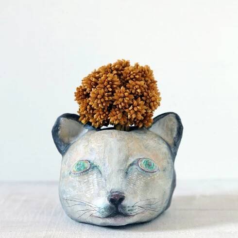animal portrait i“ iru “ | ado(makiko watanabe) homepage