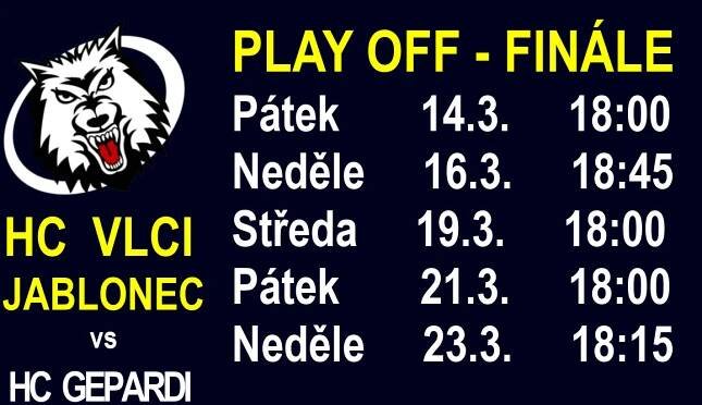 PLAY OFF – FINÁLE — HC VLCI vs GEPARDI