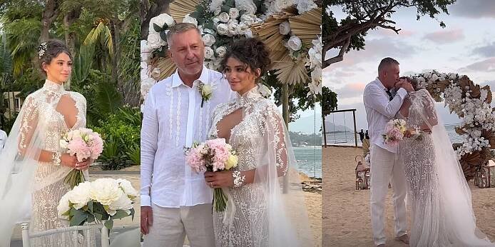 Modelka Daniela Zálešáková si na Mauriciu vzala o 32 let staršího podnikatele