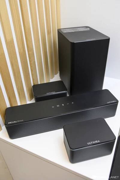 Len za 136 € s kupónom v EÚ sklade: Ultimea Poseidon D60 je nadupaný 5.1 TV soundbar so subwooferom s Dolby Atmos, poriadnymi