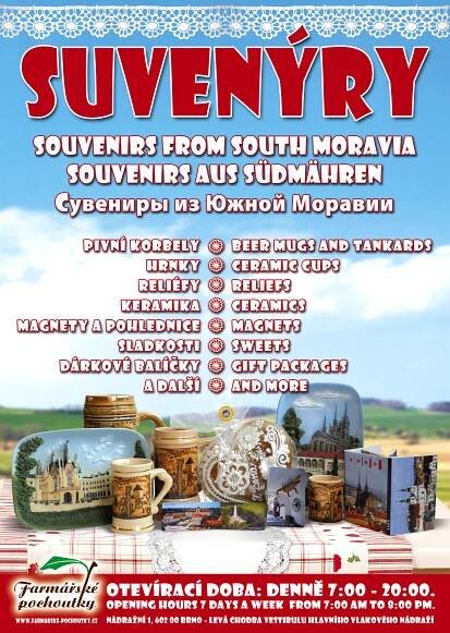 farmarske pochoutky poster suvenyry a3 2013