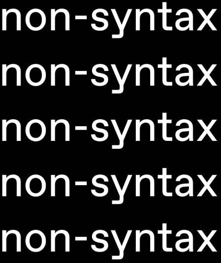 contact — non-syntax Experimental Image