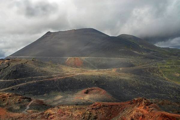 Vulkán San Antonio, ostrov La Palma, Kanárské ostrovy
