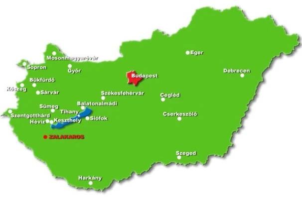 Termály Maďarsko na mapě🗺️: Kde leží maďarské lázně?
