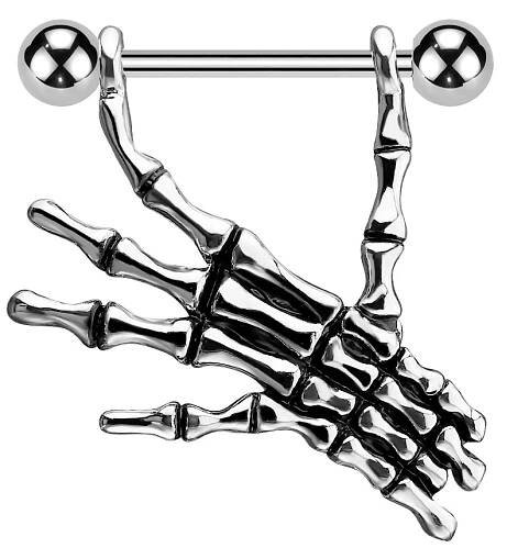 Piercing do bradavky se štítem | Šperky4U.eu 