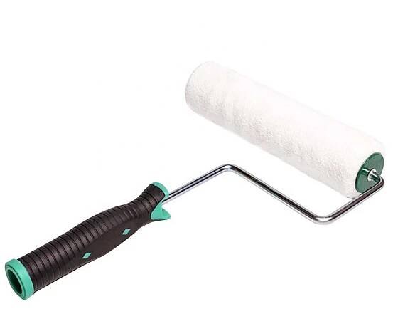 Decorative Soft Plastic Handle Paint Roller Brush