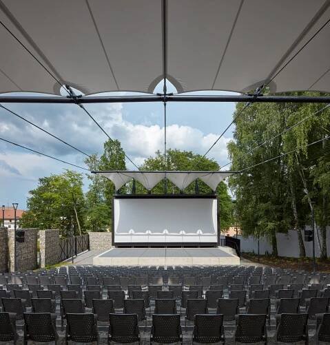 Letní kino v Prachaticích.