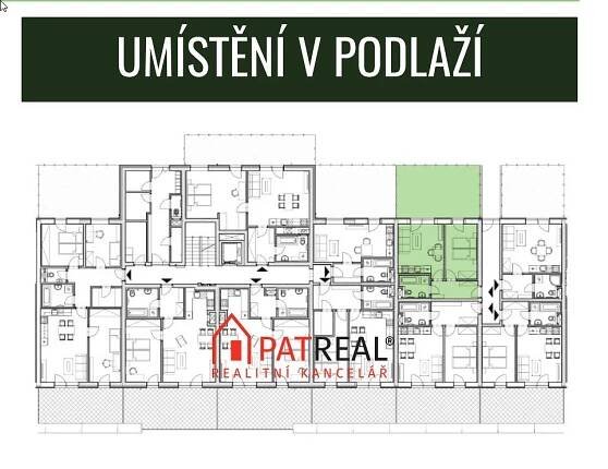 Prodej Byt 2+kk, Kamechy, Brno