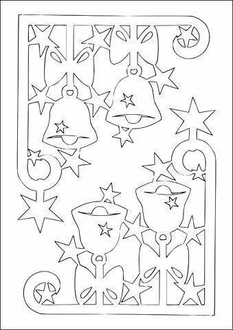 a black and white drawing with stars on it