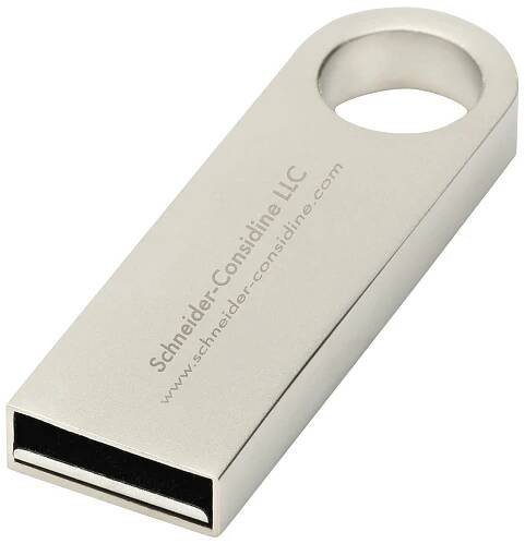 Elegantní kovové USB - 4 GB