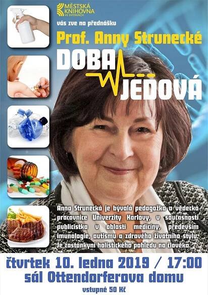 Doba jedová – přednáška Anny Strunecké – Městská knihovna ve Svitavách