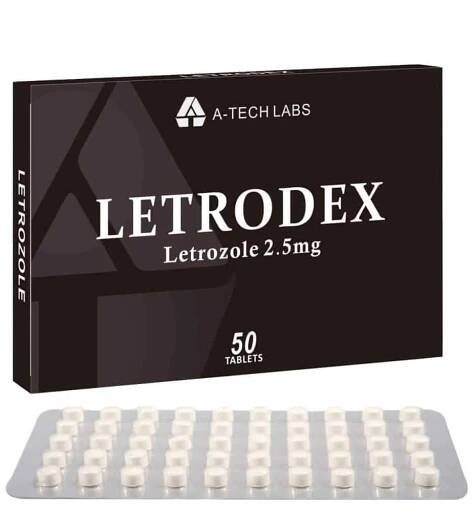 LETRODEX - Letrozol 2,5mg 50tabs - A -Tech Labs