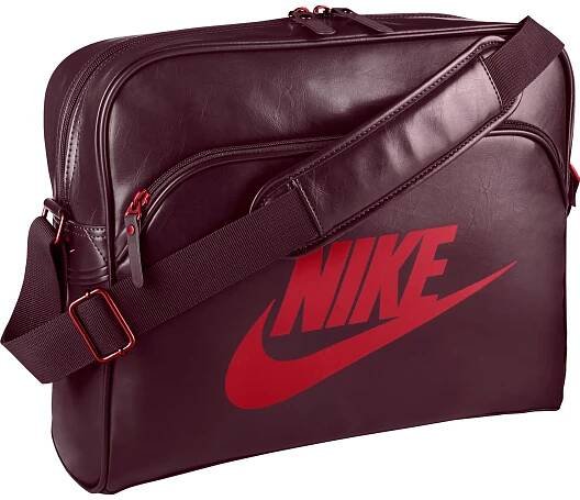 Pánská taška přes rameno Nike HERITAGE SI TRACK BAG hnědá | AD Sport