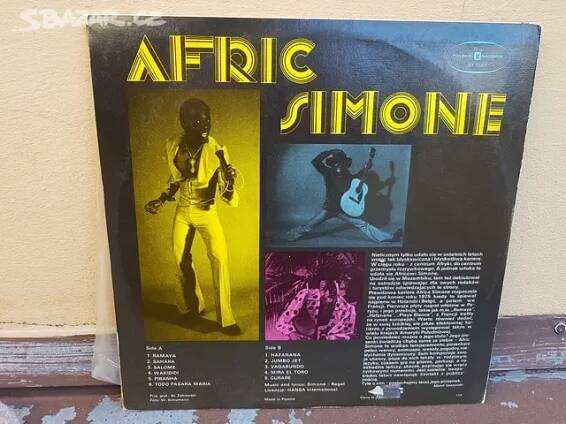 Lp deska Afric Simone