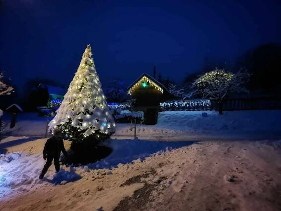 Kouzlo Vánoc v Kladrubech u Libice nad Doubravou. Podívejte se do fotogalerie
