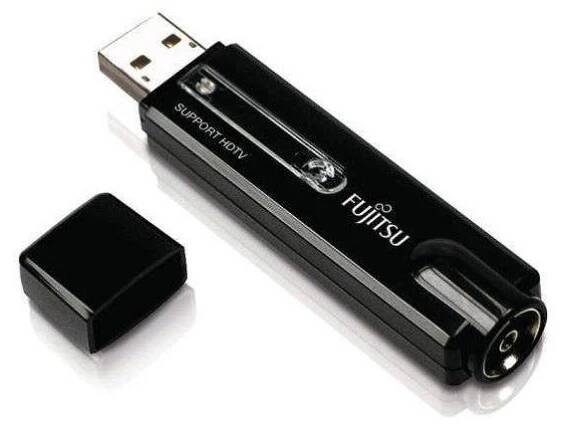TV tuner Fujitsu Slim Basic USB externí (S26391-F7125-L3) černá