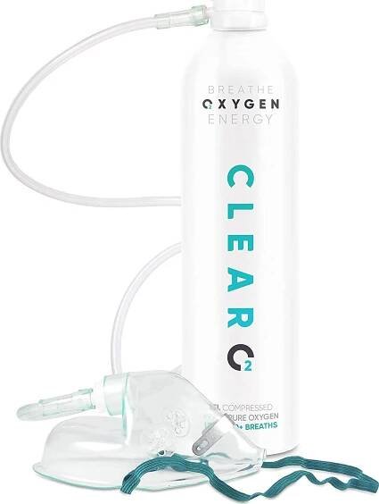 ClearO2 Oxygen kyslíková láhev s maskou 15 l od 355 Kč