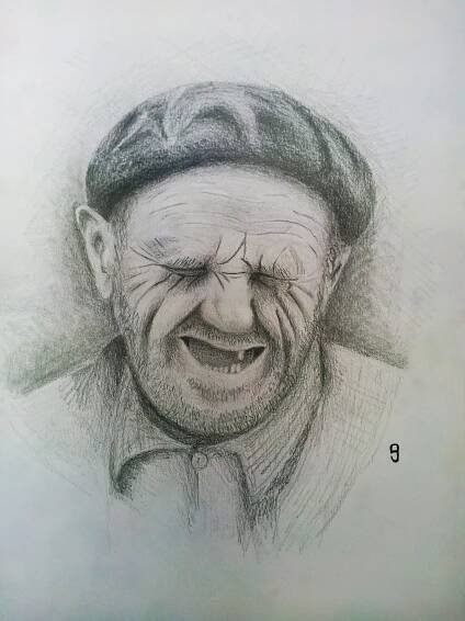 Épinglé par PrincessPinkie05 sur Old man | Dessin de visages, Dessin de visage, Dessins amusants