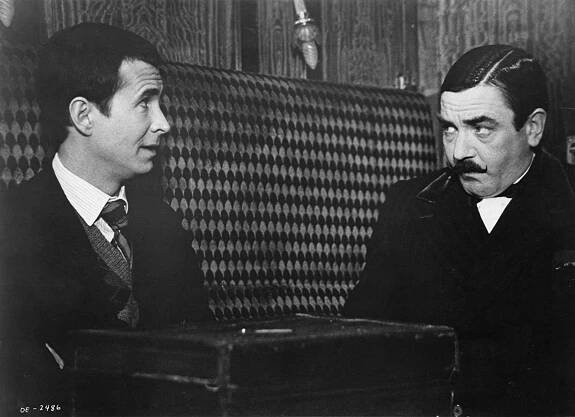 Vražda v Orient expresu - Z filmu - Anthony Perkins, Albert Finney