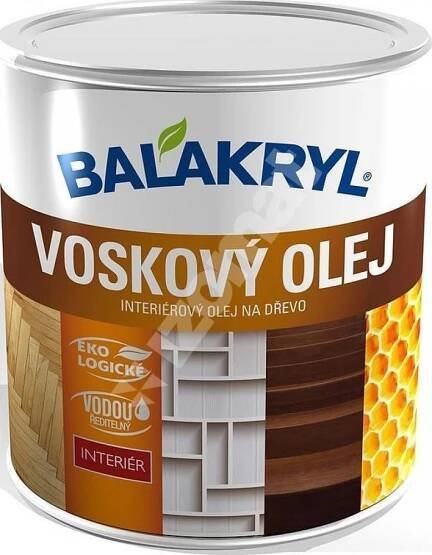 Balakryl Voskový olej 0,75 l dub přírodní