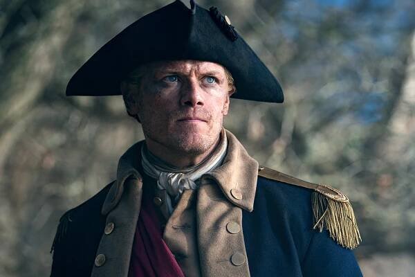 Jamie Fraser (Sam Heughan) at the Battle of Monmouth in 'Outlander' Season 7 Episode 15 