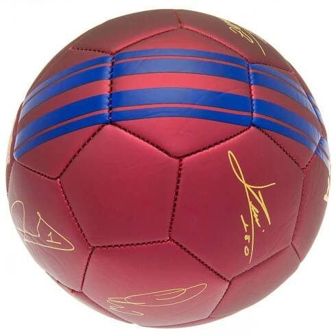 FC Barcelona fotbalový míč Football Signature MT - size 5 - FAN-store.cz