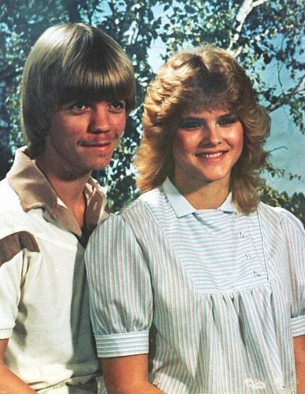 Photo of Billy Smith and Anna Nicole in 1986.
