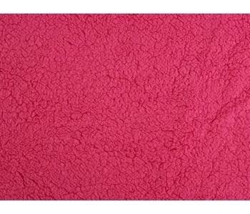 Kožešina beránek úplet, barva 5 pink