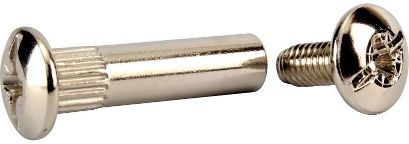 Hettich Nábytkový spojovací šroub M6 x 31 - 44 mm, 8 ks