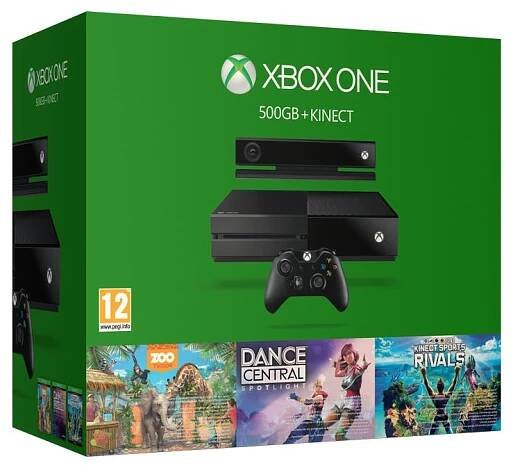MICROSOFT XBOX ONE 500GB Kinect senzor + 3 x hra (Dance Central Spotli | kak.cz