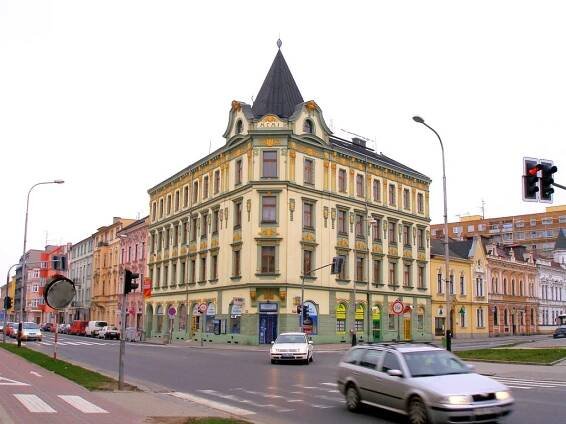 Přerov (krása domovních fasád)