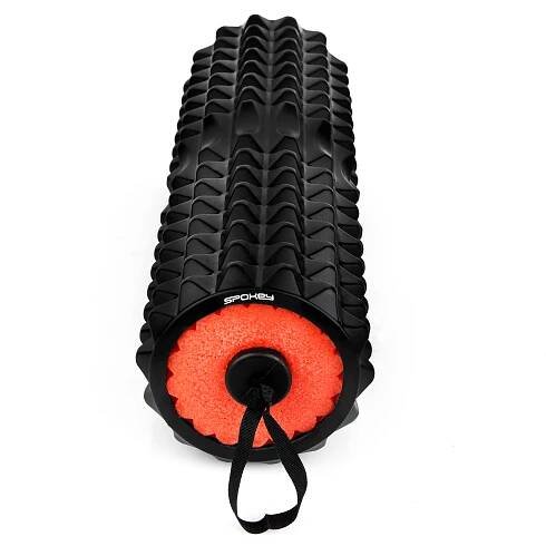 Spokey MIX ROLL fitness masážní válec 3v1, černo-červený | ExaSoft.cz