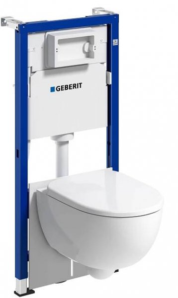 Geberit Duofix sada mísa s prkénkem a podomítkovým modulem 118.347.00.2