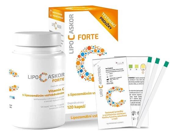 Lipo C Askor Forte 60 kapslí