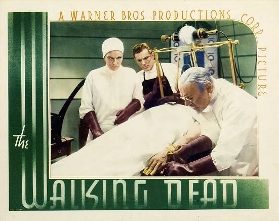 Marguerite Churchill, Edmund Gwenn - The Walking Dead - Fotosky