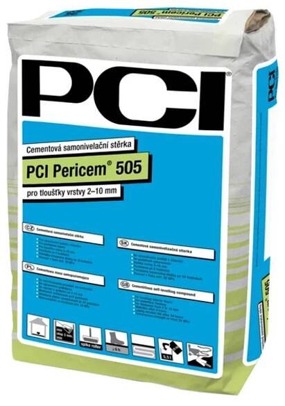 Hmota samonivelační cementová PCI Pericem 505 – 25 kg