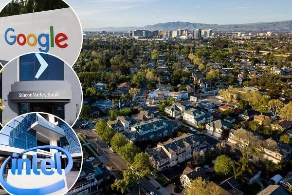 Big Tech companies are offloading properties in Silicon Valley amid the industry's latest downfalls and layoffs. 