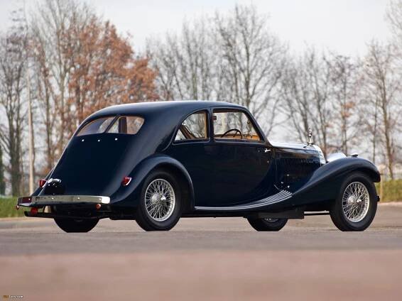 Bugatti Type 57 automobil a modelové roky