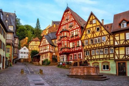 Cities In Germany, Germany Travel, Houses In Germany, Visit Germany, Rothenburg Ob Der Tauber, Romantic Road, Wurzburg, Neuschwanstein Castle, Medieval Town